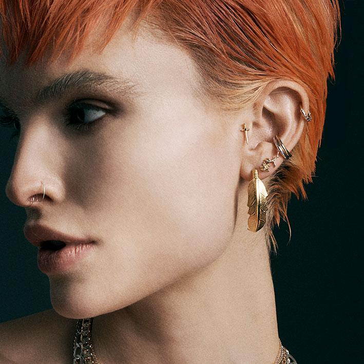 HALO. Conch Ear Cuff - Silver - Image 4