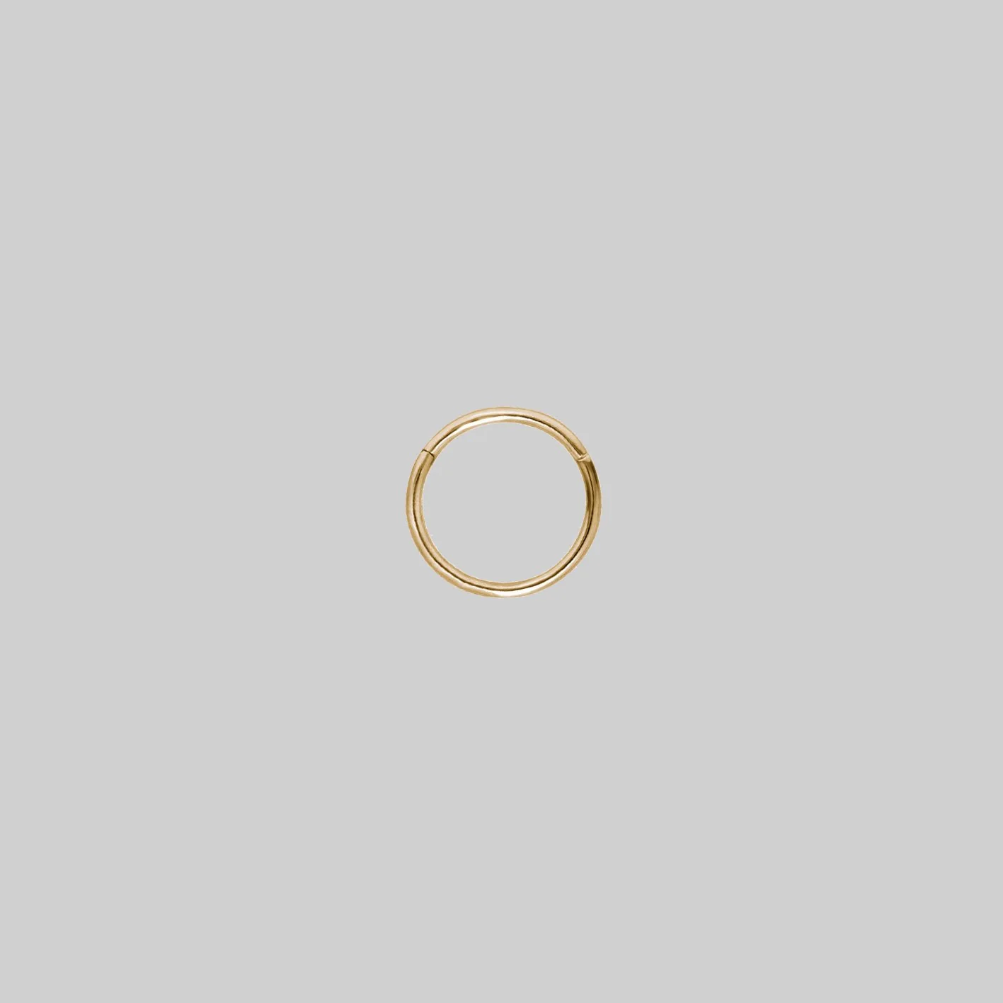 LARA. Gold Titanium Clicker Ring - Image 7