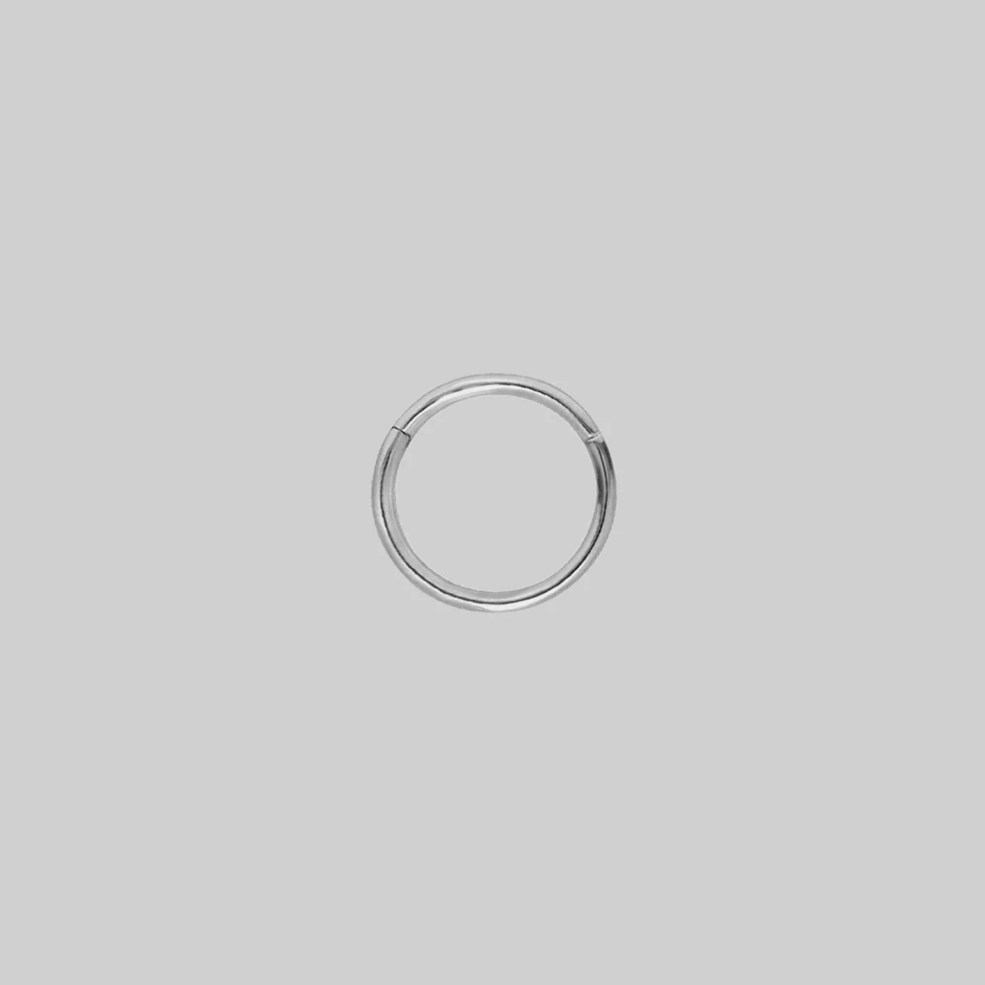 MIA. Silver Titanium Clicker Ring