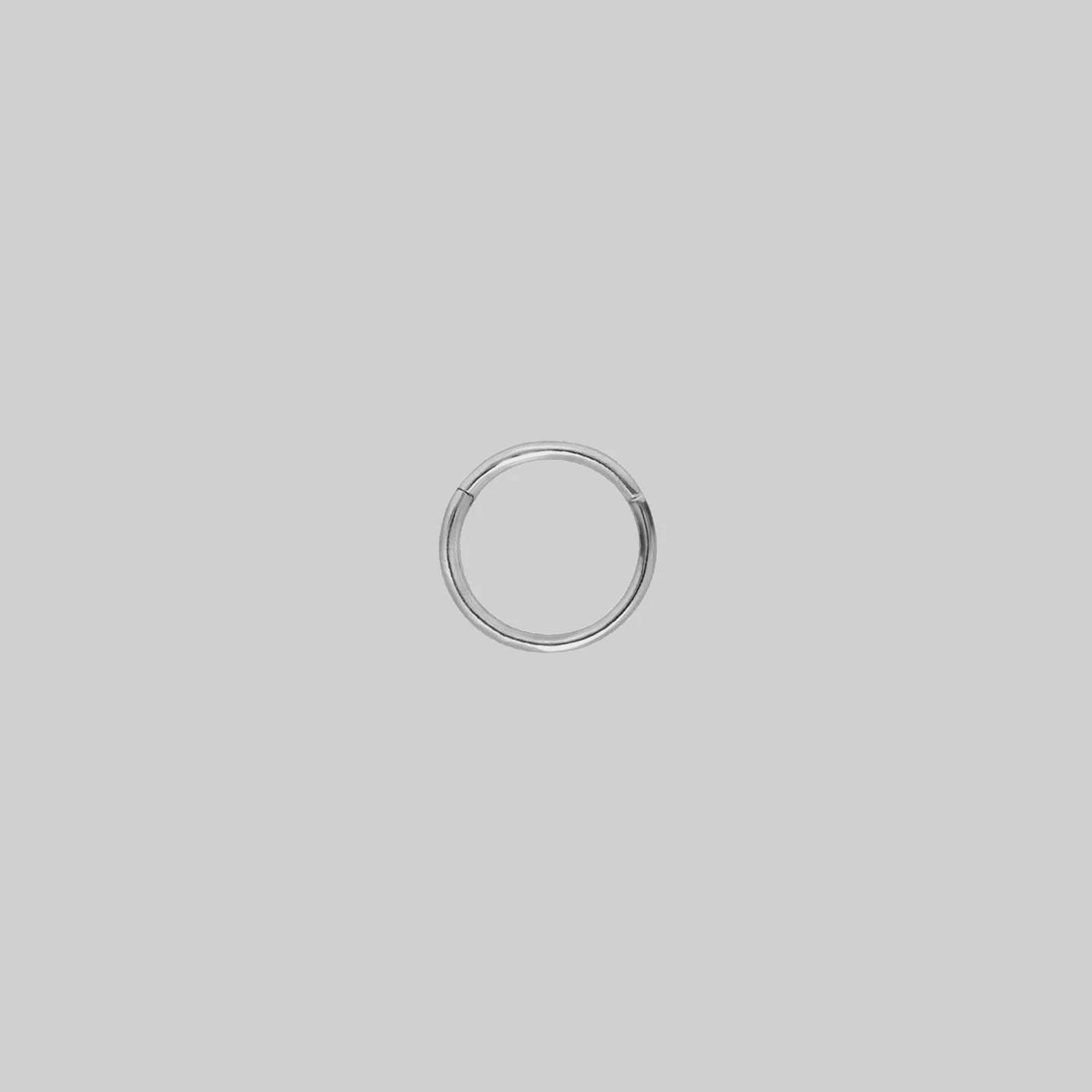 MIA. Silver Titanium Clicker Ring - Image 8